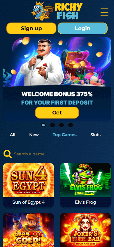 Richy Fish Casino Mobile screenshot